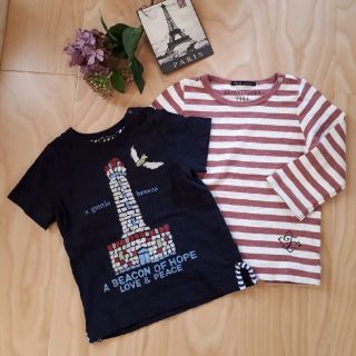 フィス(FITH)のFITH 100㎝　重ね着可♡Tシャツセット♡【美品】(Tシャツ/カットソー)