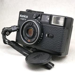 コニカミノルタ(KONICA MINOLTA)の完動好調品!!　Konica　C35　EF3　\(◡̈)/✩.*˚　ケース付(フィルムカメラ)