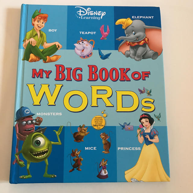 big of words マイビックブック　ディズニー　英語　正規品