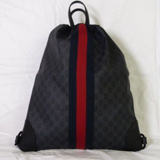 グッチ(Gucci)のタイムセール　ドローストリング　GGスプリーム　シェリーライン　グッチ(バッグパック/リュック)