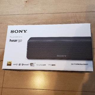 ソニー(SONY)の【新品未使用】h.ear go SONY SRS-HG1 ワイヤレス スピーカー(スピーカー)