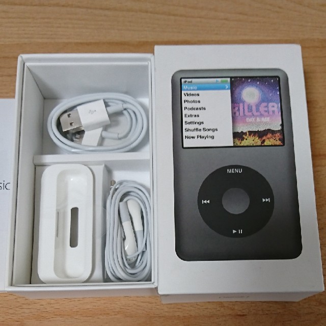 ipod classic 160GB blackスマホ/家電/カメラ