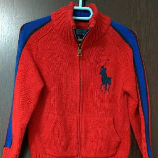 ラルフローレン(Ralph Lauren)のラルフローレン110サイズ　綿ニット(ジャケット/上着)