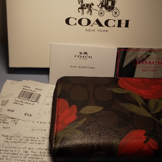 COACH(コーチ)のコーチ長財布 レディースのファッション小物(財布)の商品写真