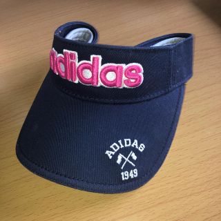 アディダス(adidas)のadidas サンバイザー(キャップ)