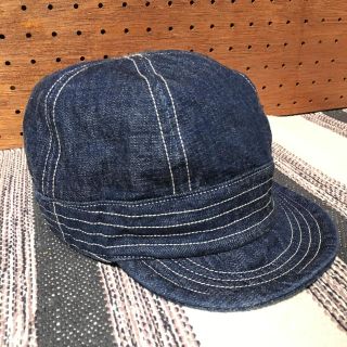 フリーホイーラーズ(FREEWHEELERS)のフリーホイーラーズ ガスリー 10oz デニムワークキャップ(キャップ)