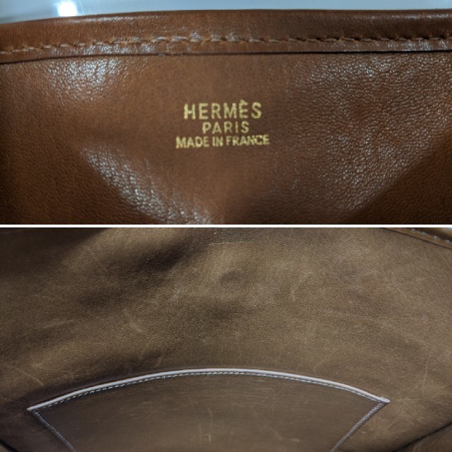 HERMES エルメス エブリン PM ショルダーバッグ ヴィブラートブラウン