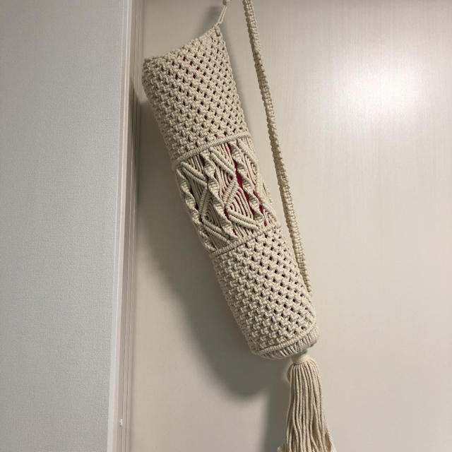 ヨガマットケース マクラメ編み
