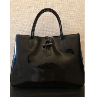 ロンシャン(LONGCHAMP)のキョンさん専用！！ LONGCHAMP(ロンシャン)エナメルトートバック(トートバッグ)