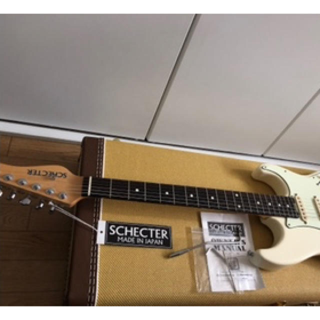 人気新品 格安◎SCHECTER / N-ST-AL ホワイトkissingafool様用 エレキギター