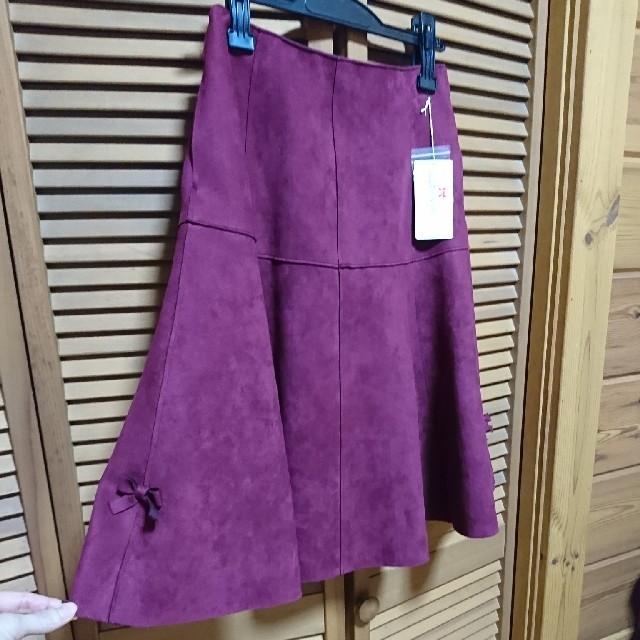 GALLERY VISCONTI(ギャラリービスコンティ)のボルドースカート レディースのスカート(ひざ丈スカート)の商品写真