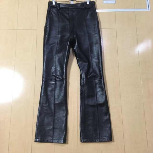 CHRISTIAN DADA(クリスチャンダダ)のクリスチャンダダレザーパンツ　boot cut leather trousers メンズのパンツ(その他)の商品写真