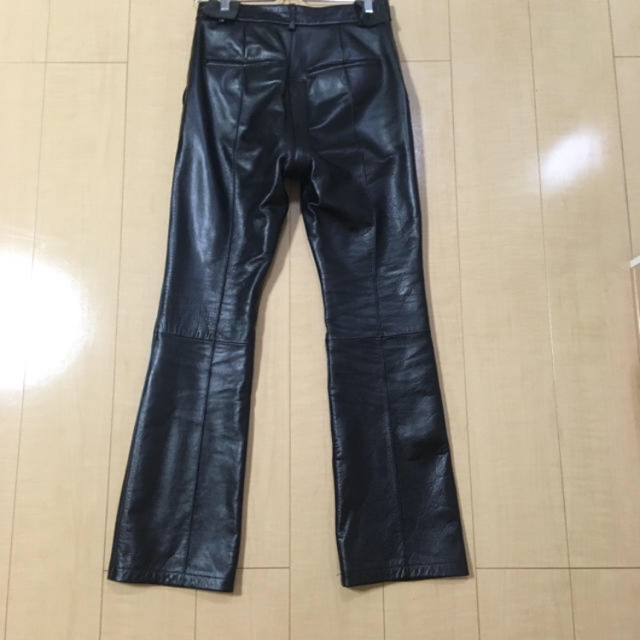 CHRISTIAN DADA(クリスチャンダダ)のクリスチャンダダレザーパンツ　boot cut leather trousers メンズのパンツ(その他)の商品写真