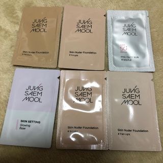 jung saem moolの色んな試供品(ファンデーション)