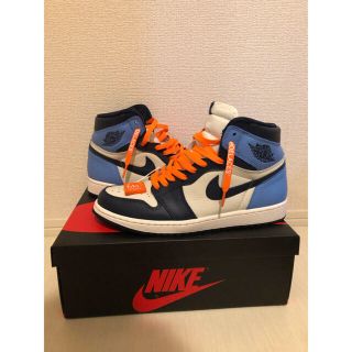 ナイキ(NIKE)のNIKE air jordan 1 obsidian 27.5cm(スニーカー)