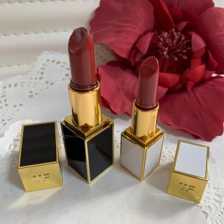 トムフォード(TOM FORD)の今年購入　美品　トムフォード　リップカラー　80番と25C 2本セット(口紅)