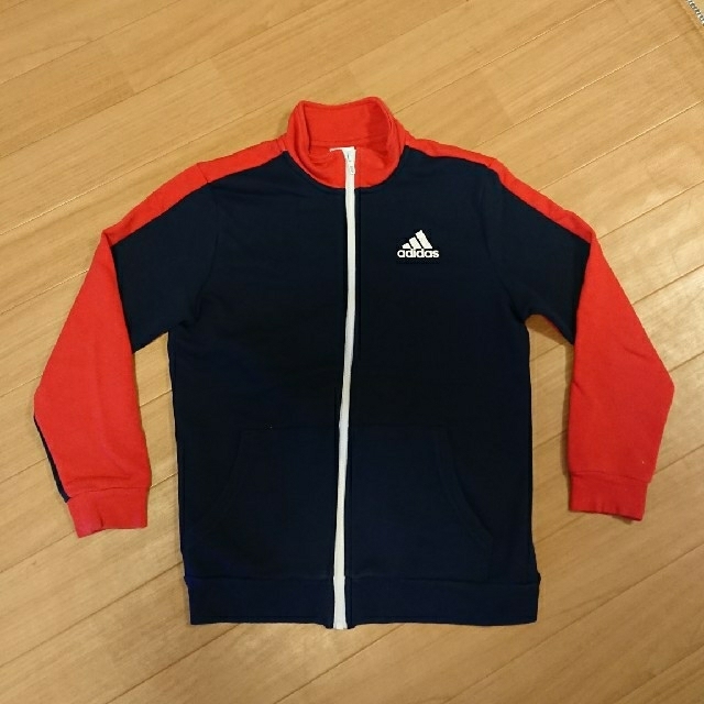 adidas(アディダス)のadidas ジャージ 子供 キッズ/ベビー/マタニティのキッズ服男の子用(90cm~)(ジャケット/上着)の商品写真