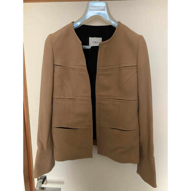 UMAエストネーション キャメル カシミア ジャケット 未使用 斎藤キヨミ-