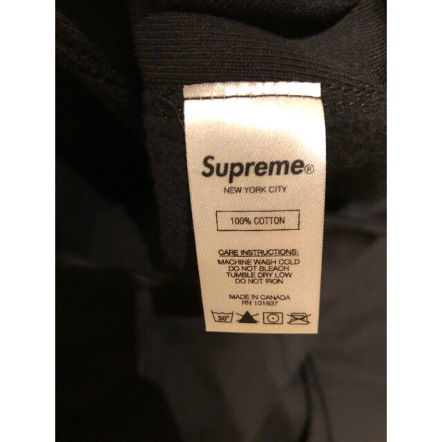 Supreme 18aw Box Logo Crewneck black 黒 S