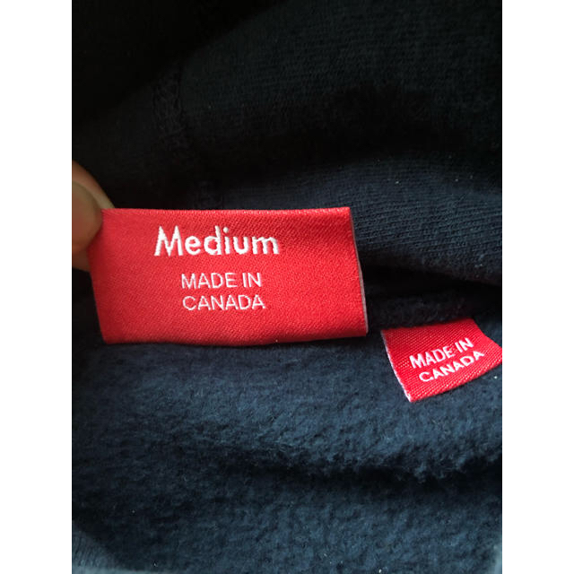 Supreme Arch Logo Fooded Sweatshirts M 2