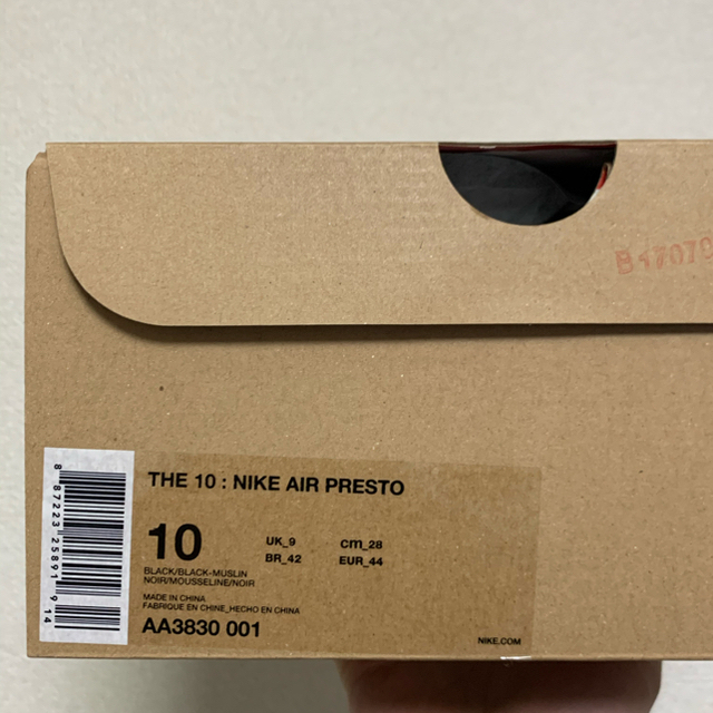 NIKE(ナイキ)のキメラポップコーン様専用THE 10 AIR PRESTO メンズの靴/シューズ(スニーカー)の商品写真