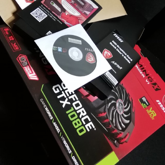 msi GTX1080 8GB  スマホ/家電/カメラのPC/タブレット(PCパーツ)の商品写真