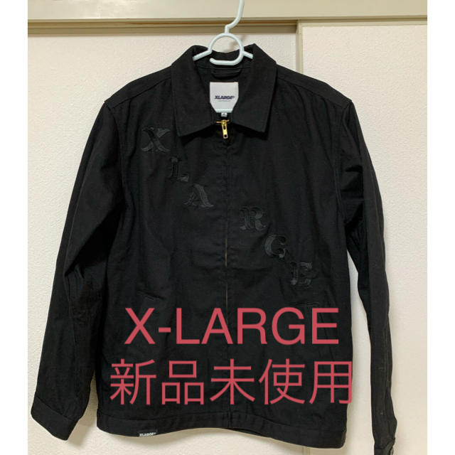 XLARGE - X-LARGE エクストララージ ジャケット 黒 刺繍 新品未使用の