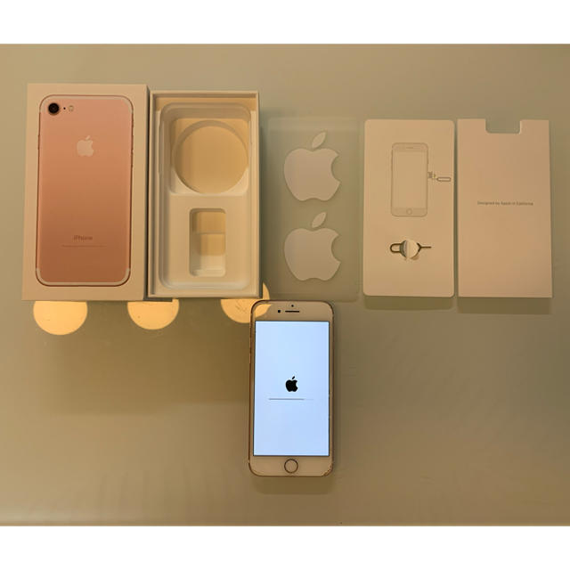 iPhone 7 Rose Gold 128 GB Softbank