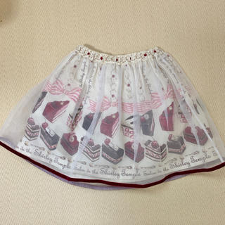 シャーリーテンプル(Shirley Temple)のシャーリーテンプル   ケーキ　スカート  120(スカート)