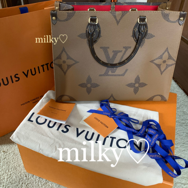 LOUIS VUITTON(ルイヴィトン)のLOUIS VITTON★新品★新作★ジャイアントモノグラム·オンザゴーMM レディースのバッグ(トートバッグ)の商品写真