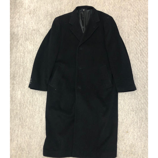 Yu.too様専用 チェスターコート ロングコート メンズのジャケット/アウター(チェスターコート)の商品写真