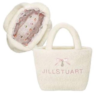 ジルスチュアート(JILLSTUART)のジルスチュアートコスメティックミニバックホワイトフローラル(その他)