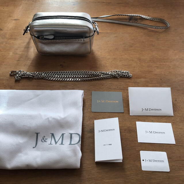 j&mデヴィッドソン　シルバースタッズバッグ