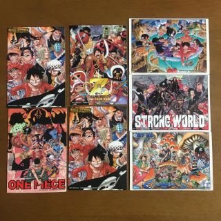 シュウエイシャ(集英社)のONEPIECE プレミアムギャラリーマグネット 7点(キャラクターグッズ)