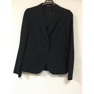 コムサデモード(COMME CA DU MODE)の新品　ｺﾑｻﾃﾞﾓｰﾄﾞスーツ　パンツ　ブラック(スーツ)