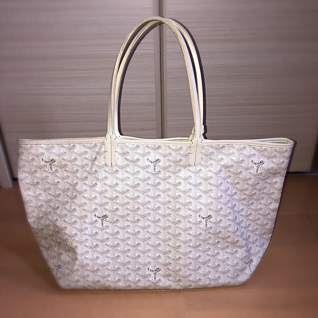 GOYARD(ゴヤール)の『kazariya様専用』【ゴヤール】サンルイPMホワイト レディースのバッグ(トートバッグ)の商品写真