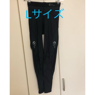 シースリーフィット(C3fit)のc3fit サポートロングタイツ L レディース(トレーニング用品)