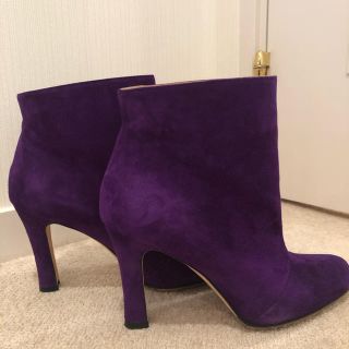 マノロブラニク(MANOLO BLAHNIK)の値下げしました‼️マノロブラニク　スエードショートブーツ❣️(ブーツ)