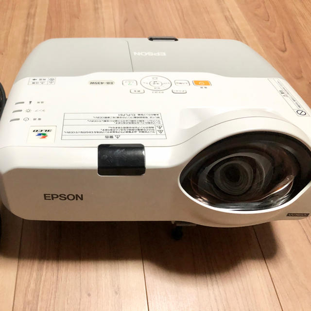 EPSON(エプソン)の最終値下げ　EPSON プロジェクター EB-435W スマホ/家電/カメラのテレビ/映像機器(プロジェクター)の商品写真