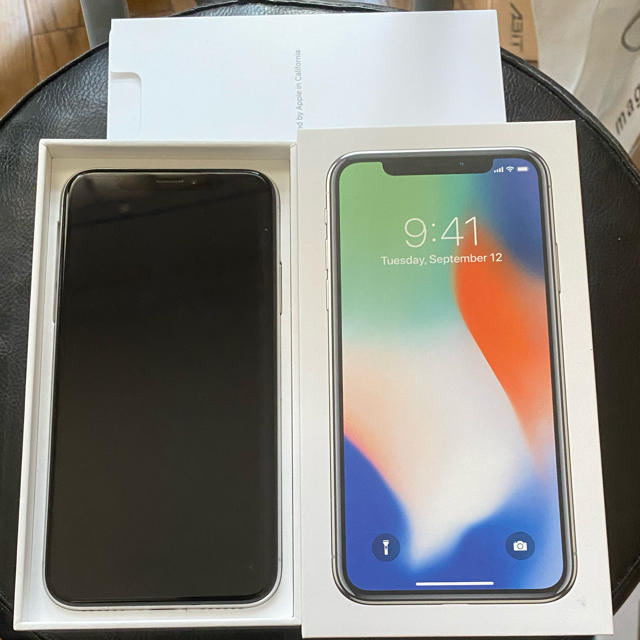 iPhoneX 256GB SIMロック解除済 シルバー