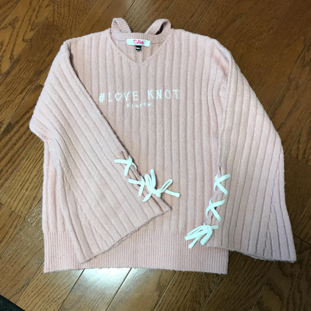 PINK-latte(ピンクラテ)のお値下げ！PINK-latteトップス 140センチ  キッズ/ベビー/マタニティのキッズ服女の子用(90cm~)(Tシャツ/カットソー)の商品写真