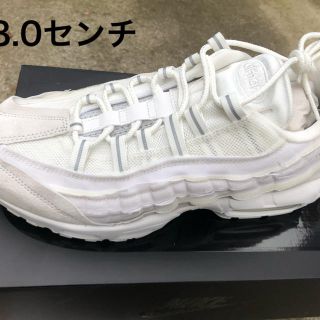 コムデギャルソンオムプリュス(COMME des GARCONS HOMME PLUS)の【28.0】コム デ ギャルソン ナイキ エアマックス ホワイト(スニーカー)