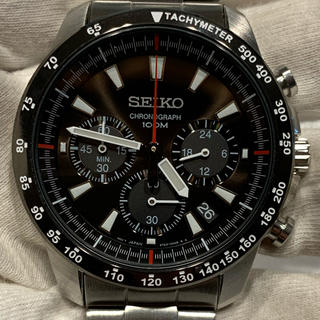SEIKO - セイコー メンズ クロノグラフ 腕時計 6t63-00d0 黒文字盤 ...