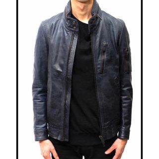 AMERICAN RAG CIE - アメリカンラグシー ブルゾン ゴートレザー AMERICAN RAG CIE - アメリカンラグシー ブルゾン ゴートレザー