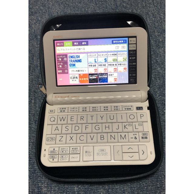 CASIO(カシオ)のEX  word 電子辞書 スマホ/家電/カメラのPC/タブレット(電子ブックリーダー)の商品写真