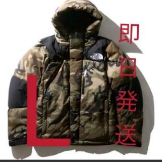 ザノースフェイス(THE NORTH FACE)の[最安]ザ・ノース・フェイス　ノベルティ　バルトロジャケット　ウッドランドカモL(ダウンジャケット)