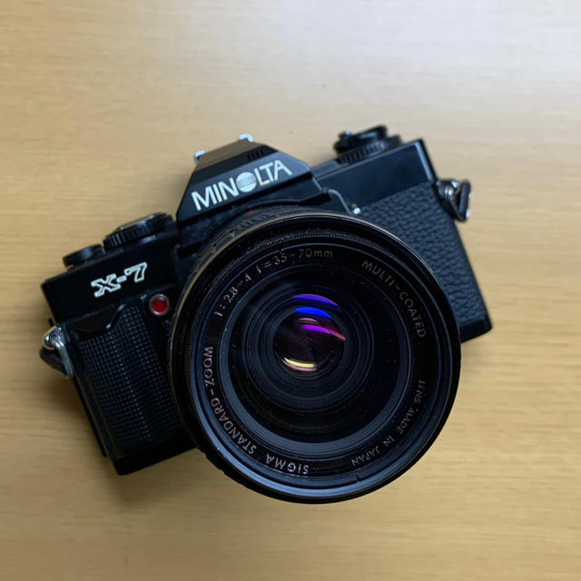 KONICA MINOLTA(コニカミノルタ)の【Sale】ミノルタ一眼レフ X-7 スマホ/家電/カメラのカメラ(フィルムカメラ)の商品写真