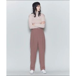 ビューティアンドユースユナイテッドアローズ(BEAUTY&YOUTH UNITED ARROWS)の6(ROKU) GEORGETTE TUCK PANTS/パンツ  (カジュアルパンツ)