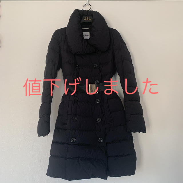 ハンガー付き/タトラス ダウンコート サイズ 01 黒 ハンガー付き/タトラス ダウンコート サイズ 01 黒
