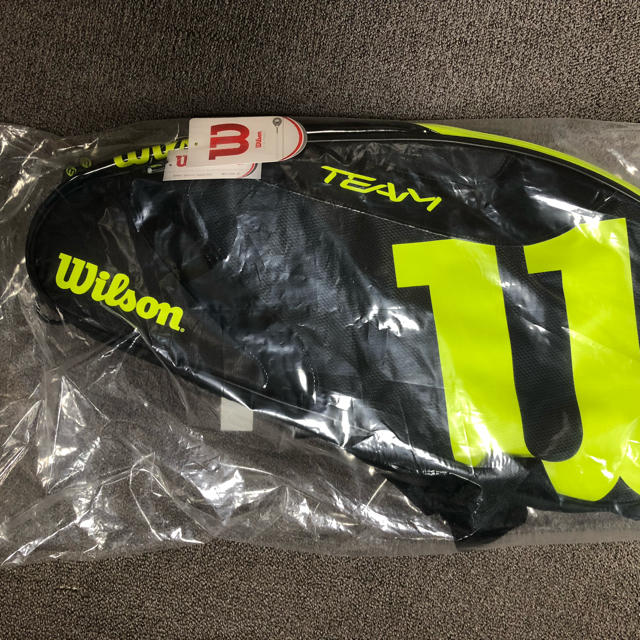 wilson(ウィルソン)のWilson ラケットバック　新品　tonta様専用 スポーツ/アウトドアのテニス(バッグ)の商品写真